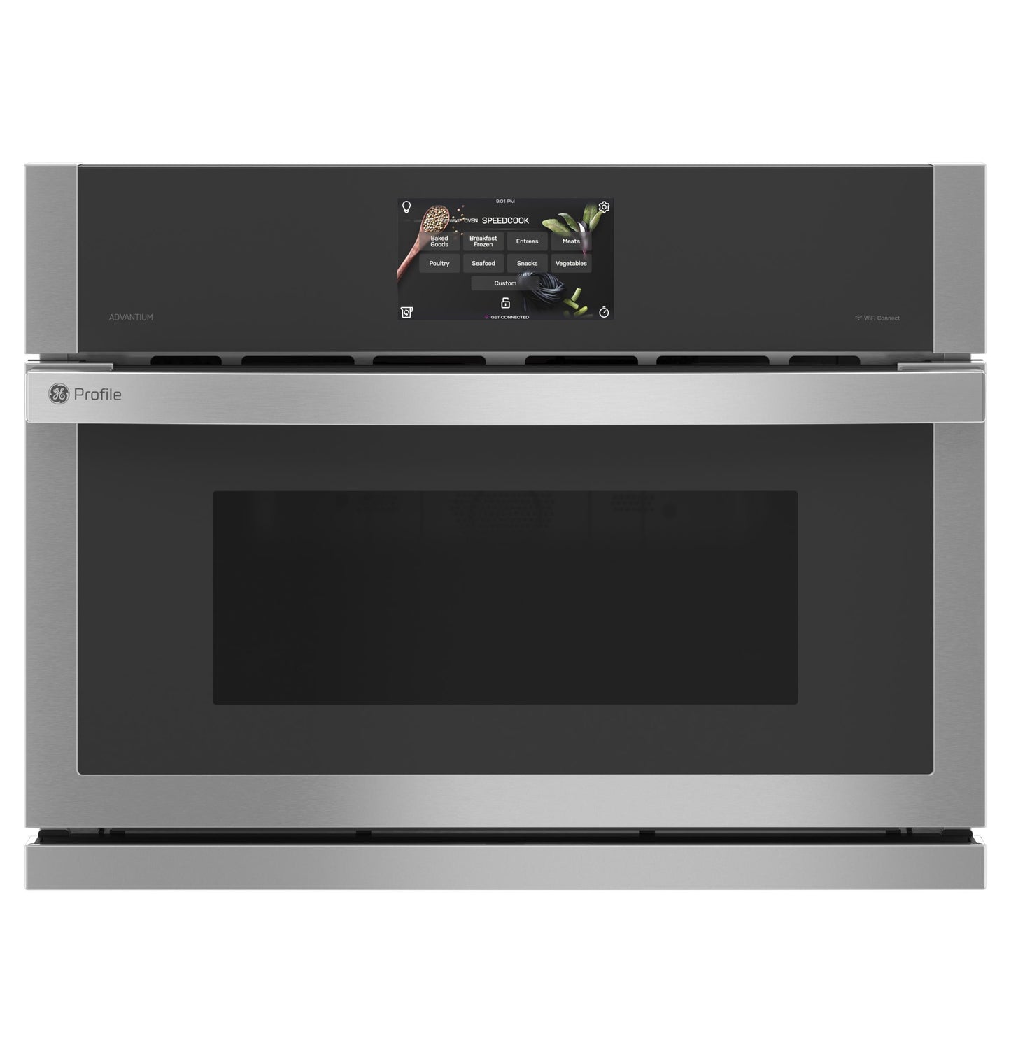 PSB9100SVSS GE Profile™ 27" Single Wall Oven with 120V Advantium® Technology