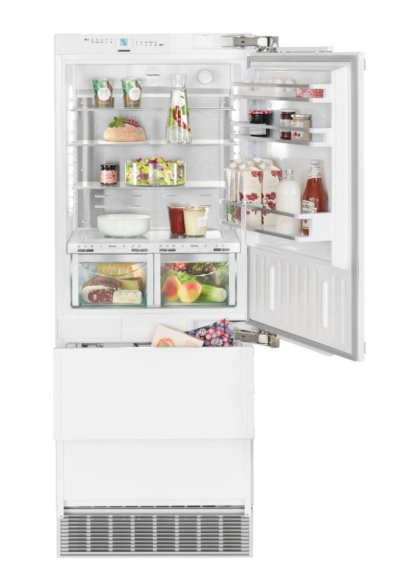 Liebherr HCB1590 Combined refrigerator-freezer with BioFresh and NoFrost for integrated use