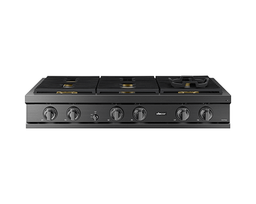 Dacor DTT48T960GM 48" Rangetop, Graphite Stainless, Natural Gas/Liquid Propane