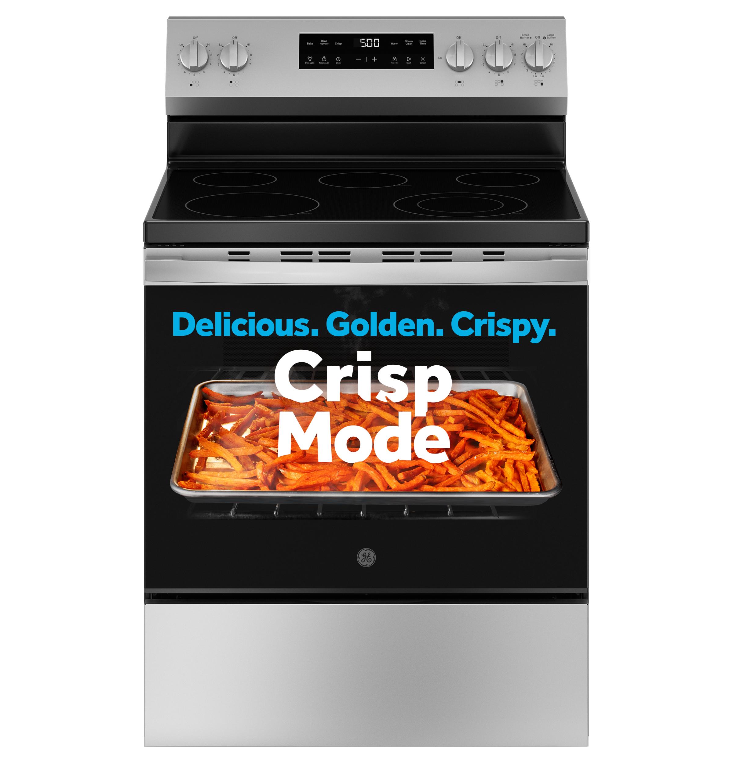 GRF500SVSS GE® ENERGY STAR® 30" Free-Standing Electric Range with Crisp Mode