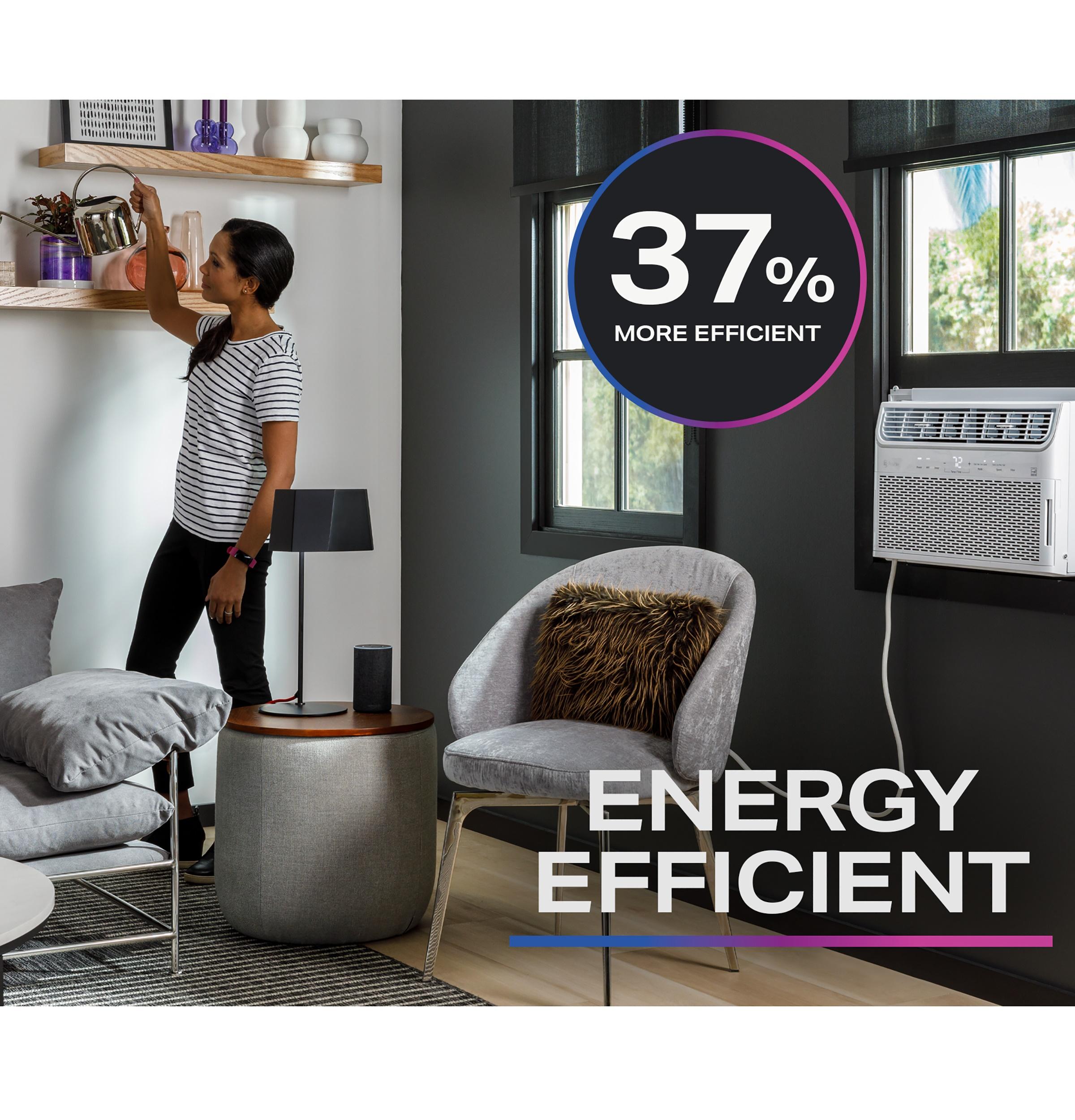 AHTR14AC GE Profile™ 13,500 BTU Inverter Smart Ultra Quiet Window Air Conditioner for Large Rooms up to 700 sq. ft.