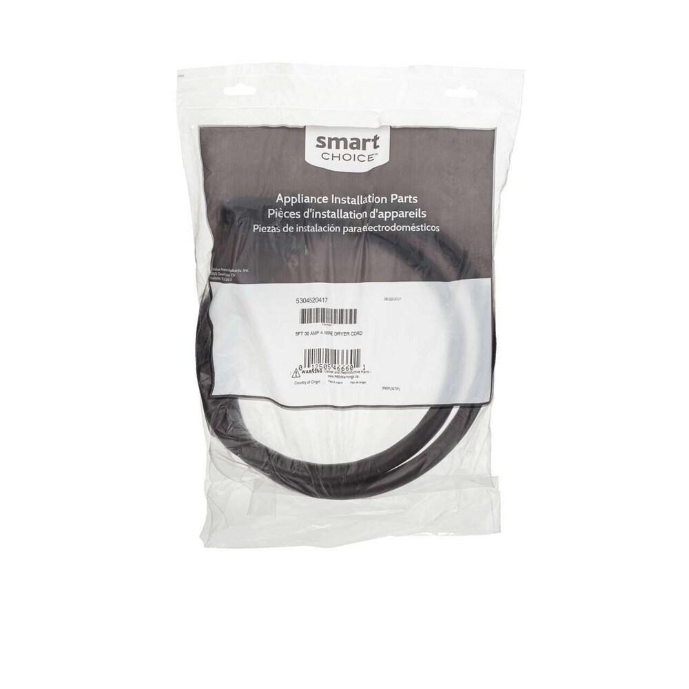 Frigidaire 5304520417C10 Smart Choice 10=1, 5' 30 AMP 4 WIR DRYR CRD