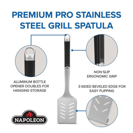 Napoleon Bbq GATL007 Premium Grill Spatula PRO Series