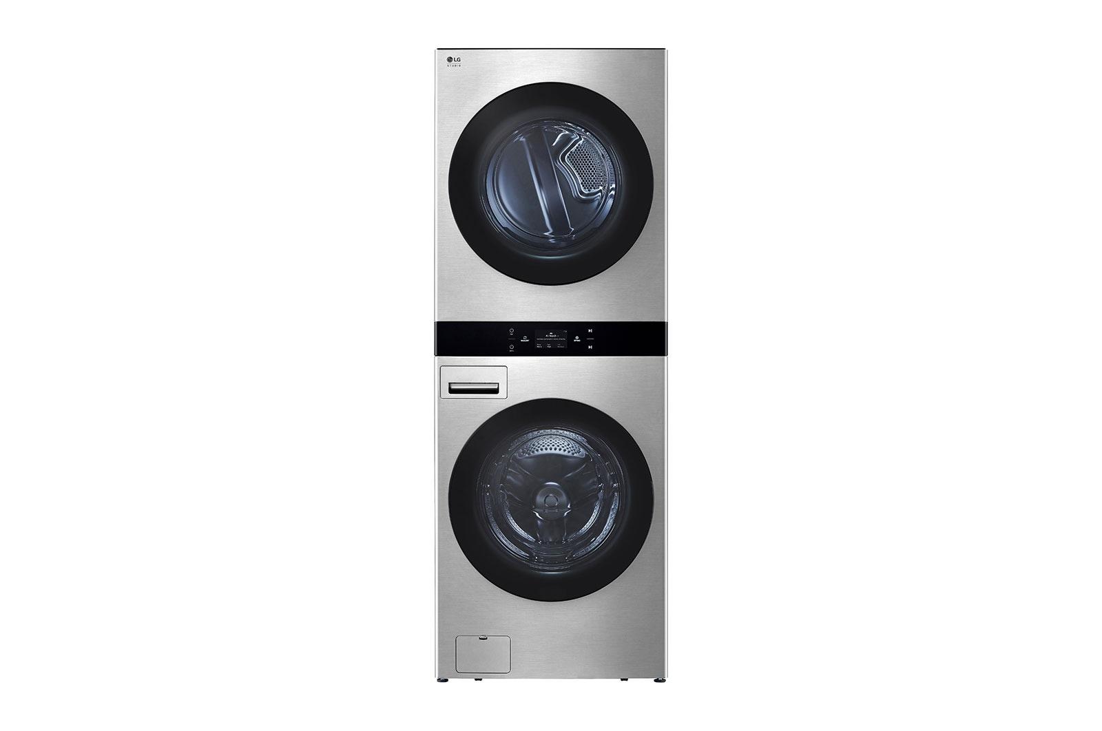 LG STUDIO WashTower™ Smart Front Load 5.0 cu. ft. Washer and 7.4 cu. ft. Gas Dryer with Center Control®