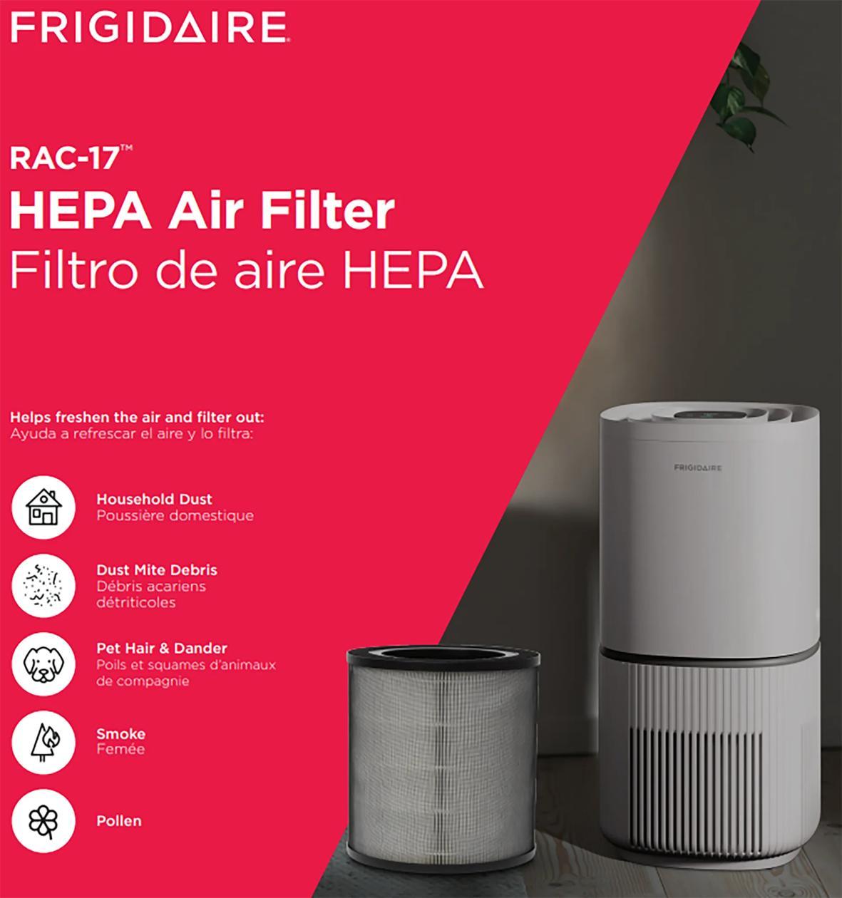 Frigidaire FRPARAC17 PureAir® RAC-17 HEPA Air Filter