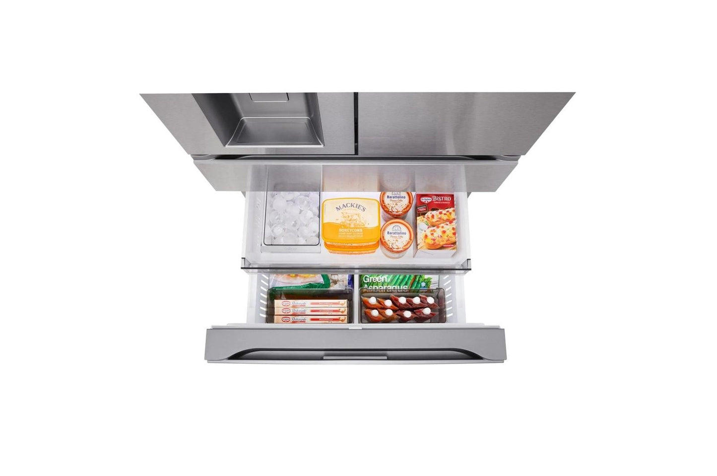 Lg LF29S9730S 29 cu. ft. Standard-Depth MAX™ 4-Door French Door Refrigerator with Mini Craft Ice™ and Full-Convert Drawer™