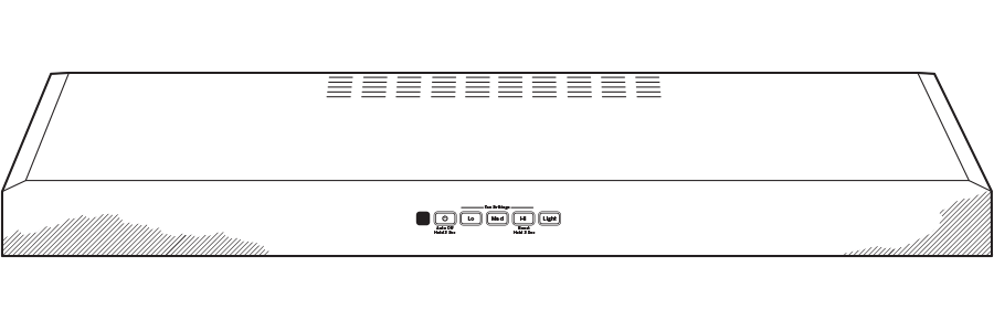 JVX5300BJTS GE® 30" Under The Cabinet Hood