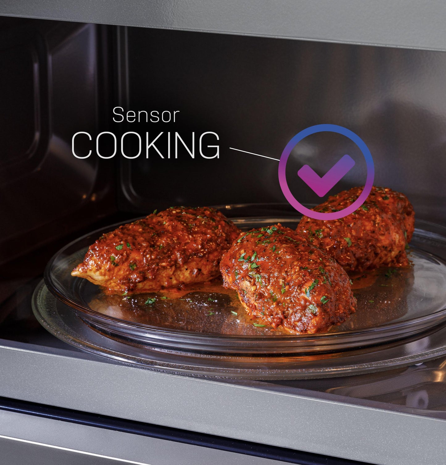 PVM9225RYSS GE Profile™ 2.2 Cu. Ft. Over-the-Range Sensor Microwave Oven