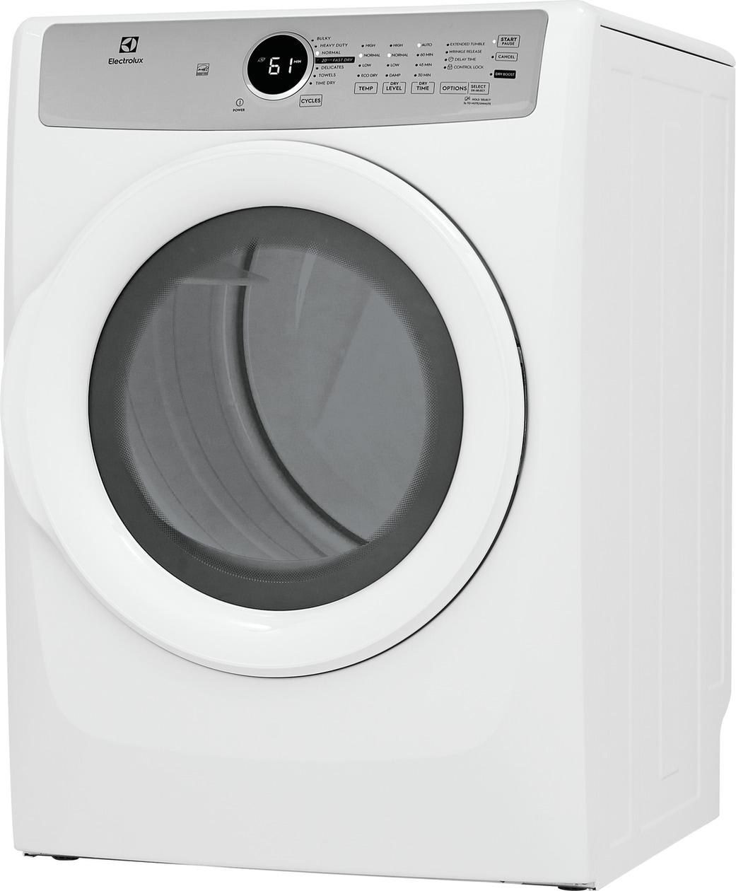 Electrolux ELFE7337AW Front Load Electric Dryer - 8.0 Cu. Ft.