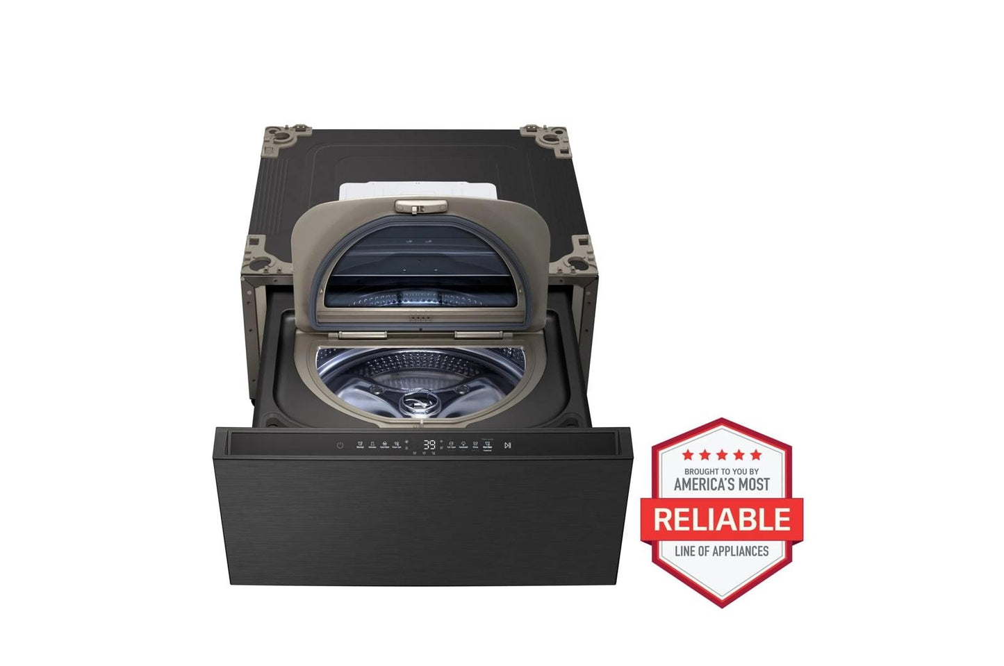 WD405CB LG SIGNATURE 1.0 cu. ft. 29" SideKick™ Pedestal Washer, LG TWINWash™ Compatible