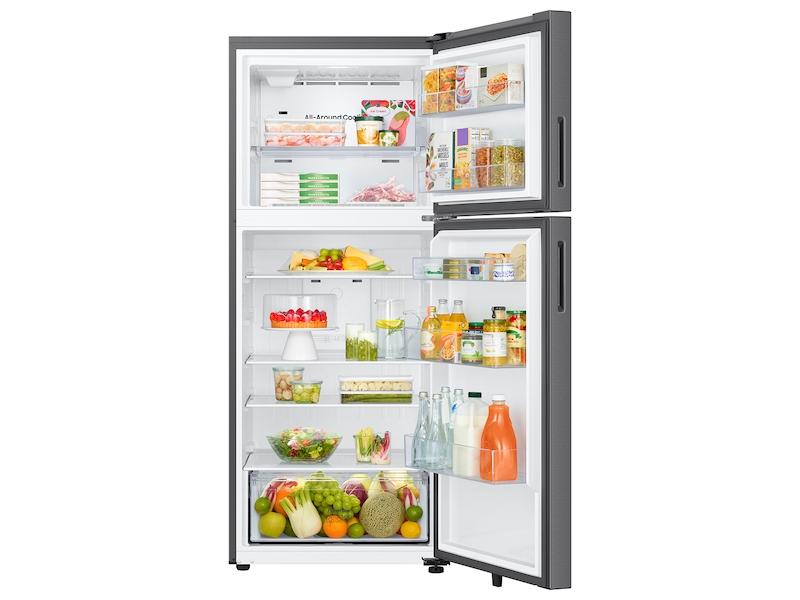 Samsung RT70F18LRSR 18 cu. ft. Top Freezer Refrigerator with All-Around Cooling in Stainless Steel