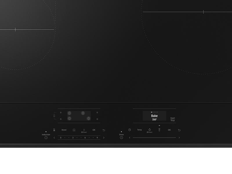 Samsung NSI6DG9300SR Bespoke 6.3 cu. ft. Smart Slide-In Induction Range with Anti-Scratch Glass Cooktop & Air Fry in Stainless Steel