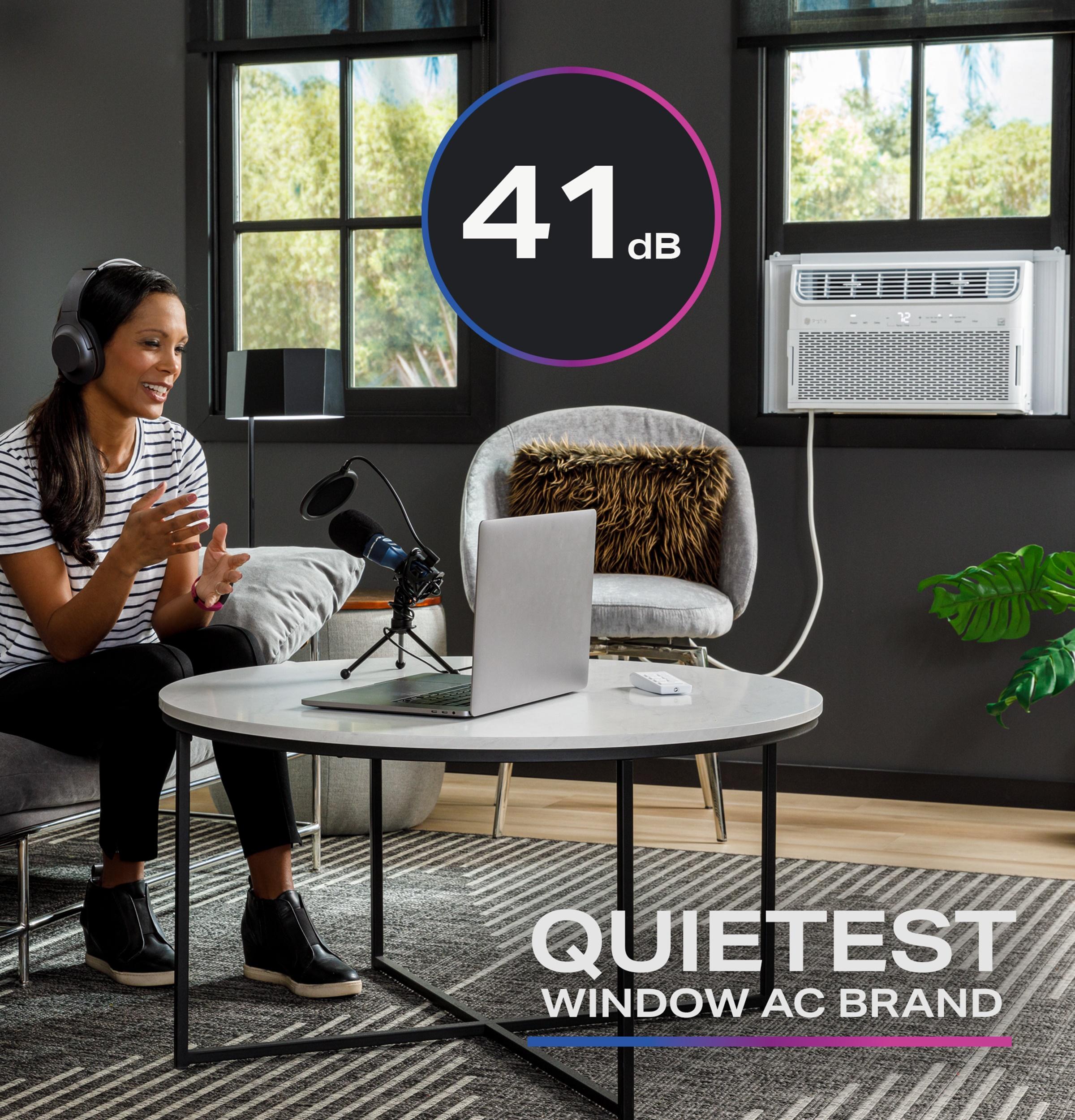 GE Profile™ ENERGY STAR® 13,500 BTU Inverter Smart Ultra Quiet Window Air Conditioner for Large Rooms up to 700 sq. ft.