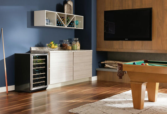 Frigidaire FRWW4543AS 45 Bottle Two-Zone Wine Cooler