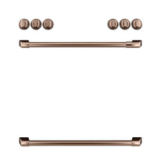 Cafe CXFCGHKPMCU CAF(EBACK)™ Front Control Gas Knobs and Handles - Brushed Copper