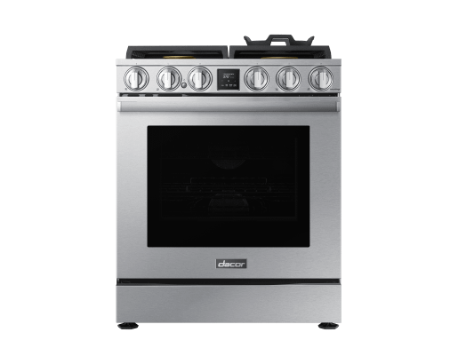 Dacor DOP30T940DS 30" Range, Silver Stainless, Natural Gas/Liquid Propane
