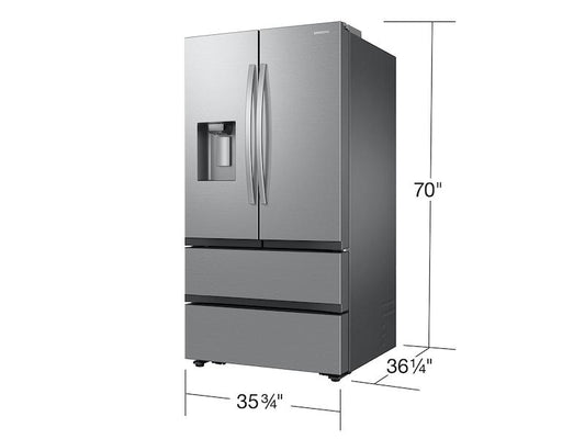 Samsung RF31CG7400SRAA 30 cu. ft. Mega Capacity 4-Door French Door Refrigerator with Four Types of Ice in Stainless Steel