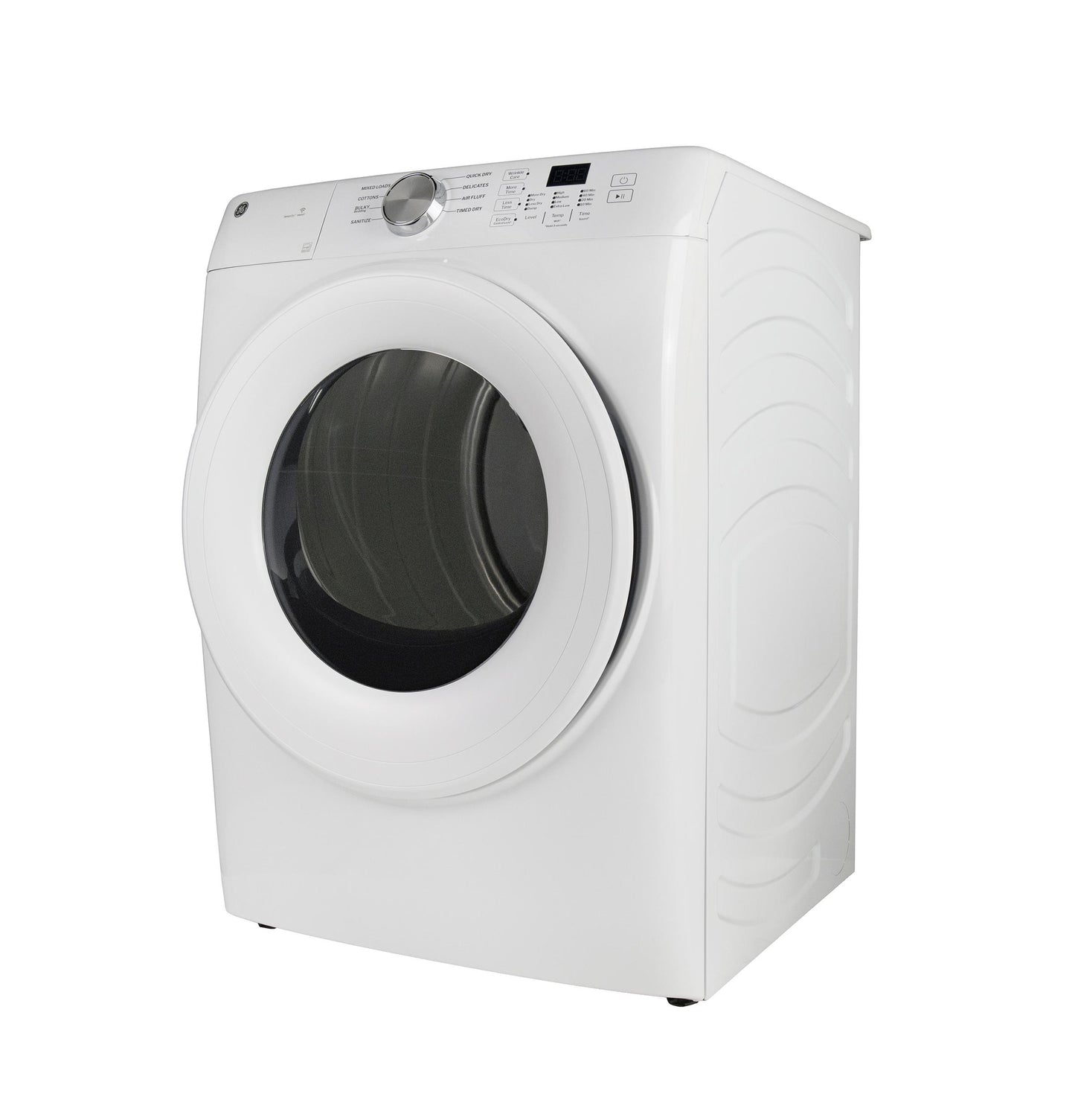 GFD35GSSYWW GE® ENERGY STAR® 7.8 cu. ft. Capacity Smart Front Load Gas Dryer