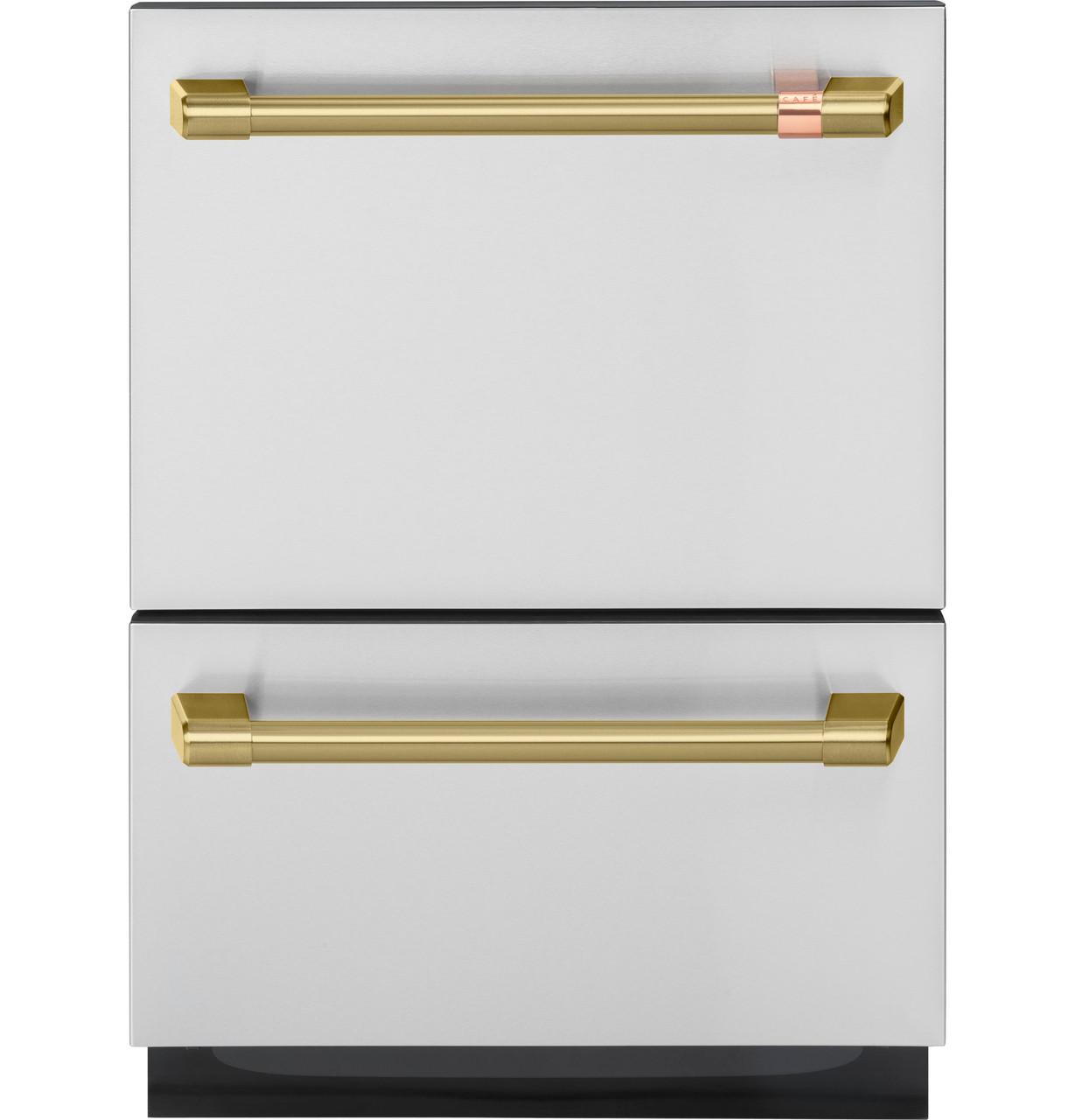 Cafe CXQD2H2PNCG CAF(EBACK)™ Handle Kit - Brushed Brass