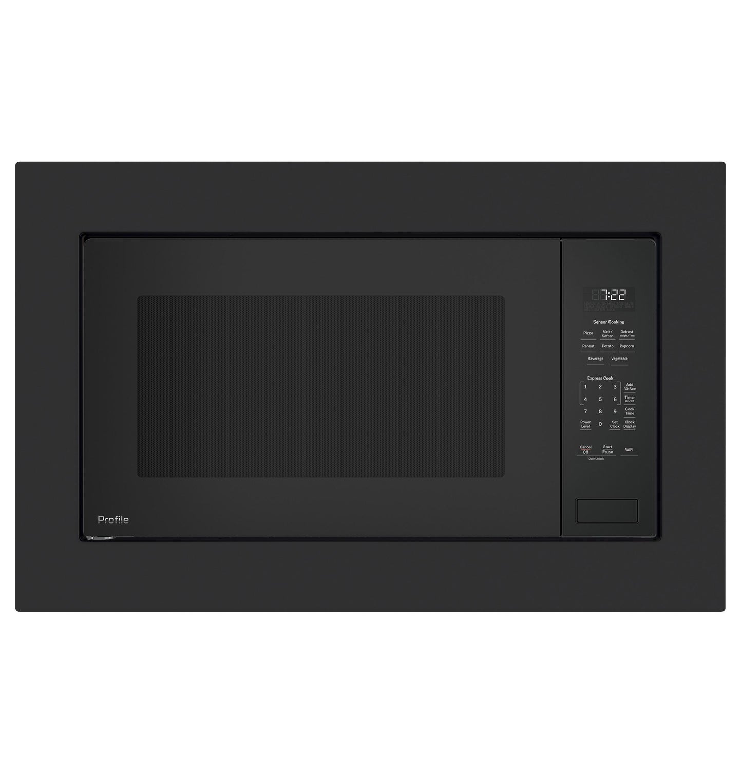 PCWK22U1WDD GE Profile™ 2.2 Cu. Ft. Built-In Sensor Microwave Oven
