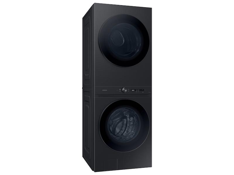 Samsung WH46DBH500GV Bespoke 4.6 cu. ft. AI Laundry Hub™ Large Capacity Single Unit Washer with Flex Auto Dispense System and 7.6 cu. ft. Gas Dryer in Brushed Black