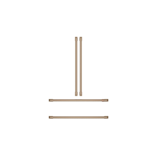 Cafe CXSB4H4PVBZ CAF(EBACK)™ Refrigeration Handle Kit - Brushed Bronze