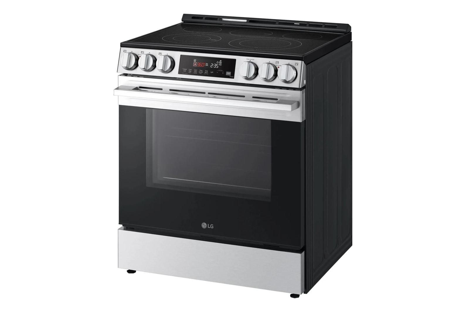 Lg LSEL6333XE 6.3 cu ft. Smart Electric Slide-in Range with Air Fry & EasyClean®