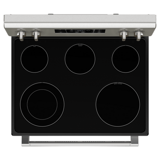 Maytag MER4800PZ 30-inch Wide Electric Range with Steam Clean - 5.3 cu. ft.