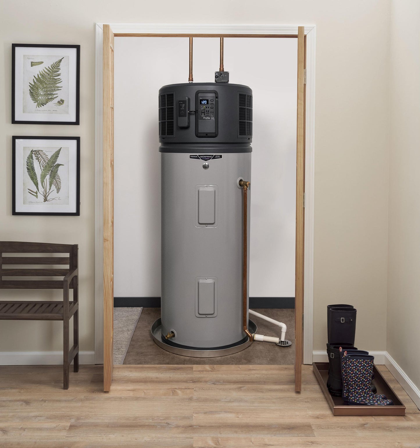 PH50S10BPY GE Profile™ GEOSPRING™ Smart Hybrid Heat Pump Water Heater 50-gallon - 240V - FlexCapacity