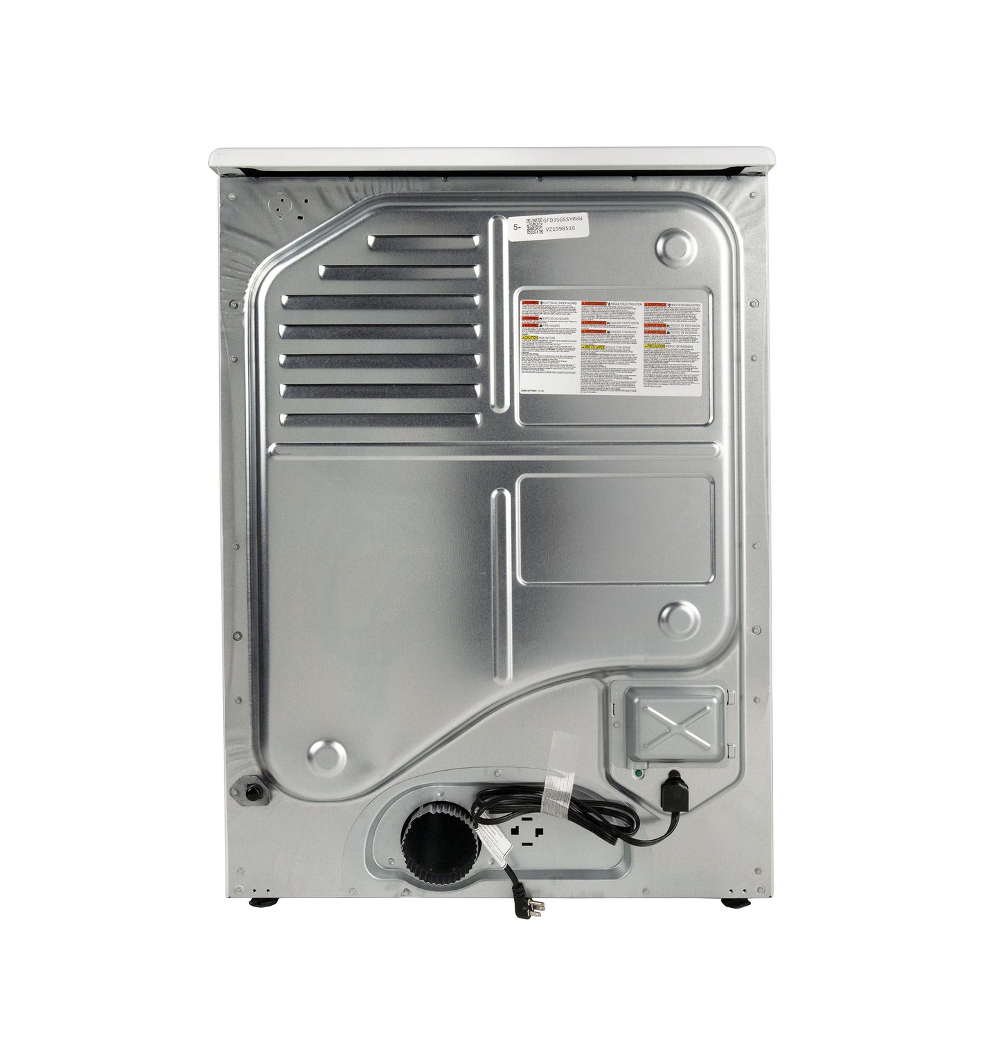 GFD35GSSYWW GE® ENERGY STAR® 7.8 cu. ft. Capacity Smart Front Load Gas Dryer