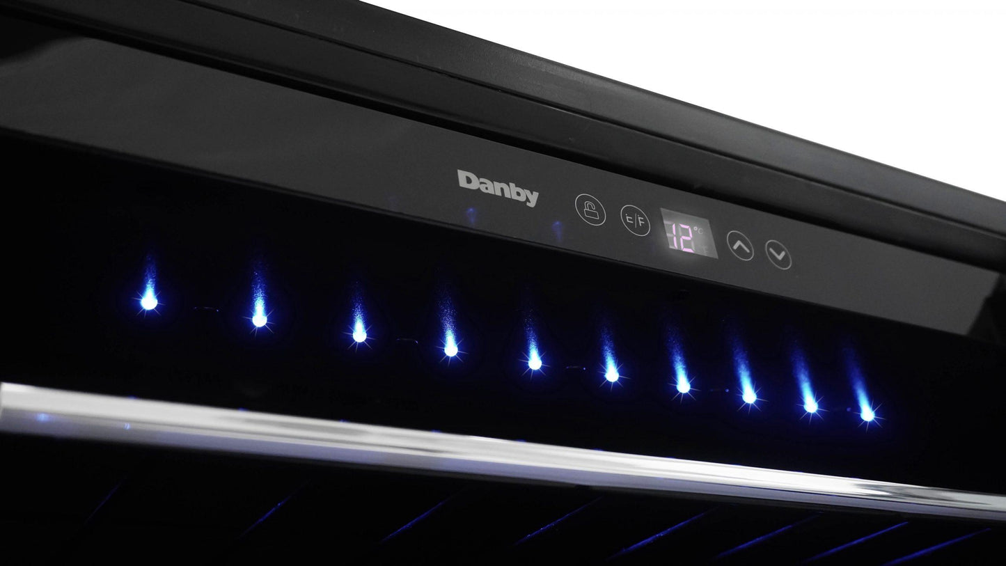 Danby 60 Bottle Built-in Wine Cooler in Stainless Steel