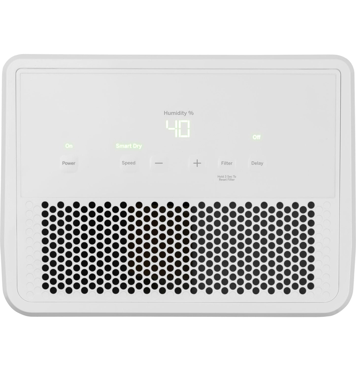 ADHE50PWF GE® 50 Pint Portable Dehumidifier with Built-in Pump and Smart Dry for Wet Spaces