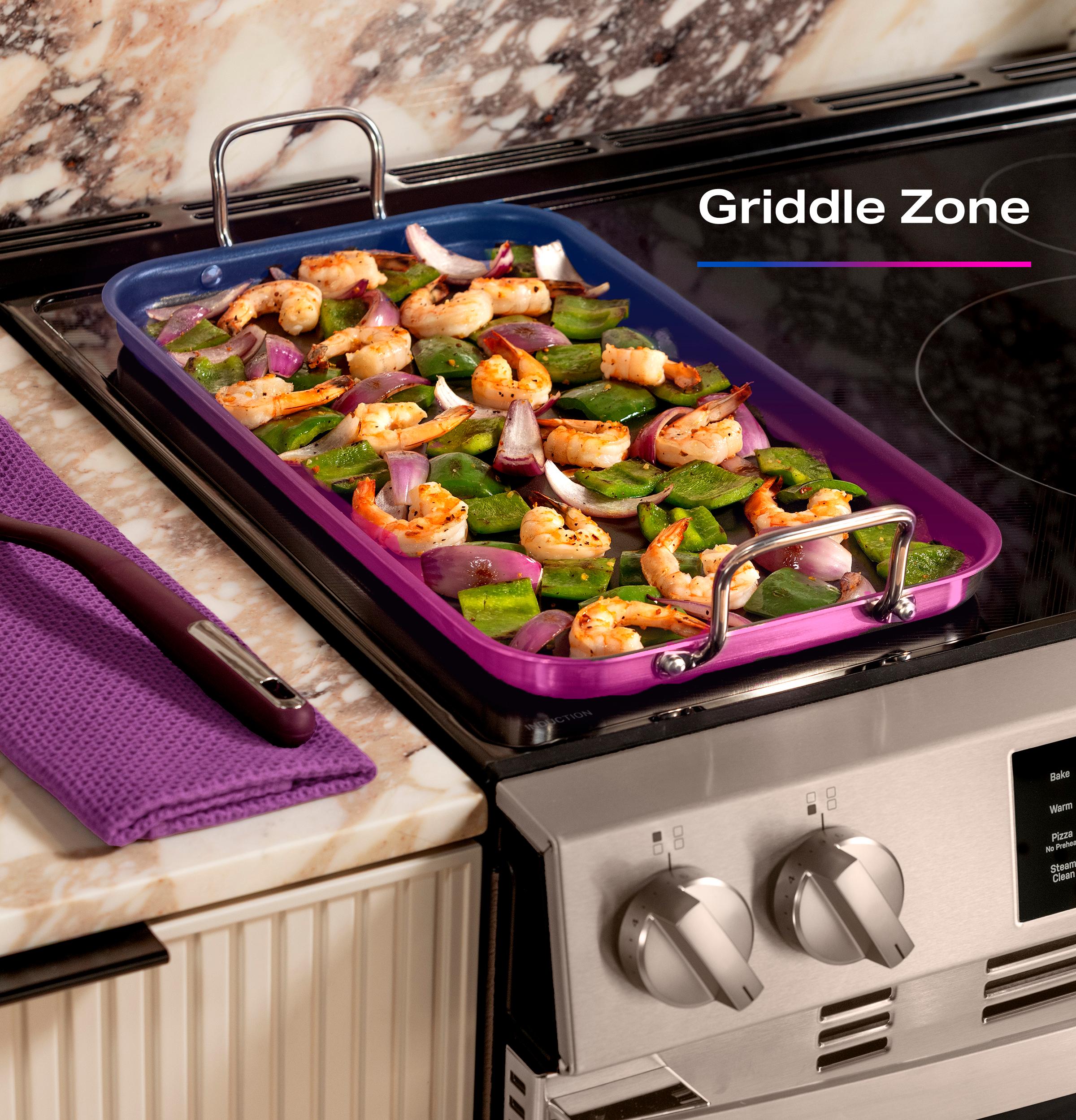 PHS700AYFS GE Profile™ ENERGY STAR® 30" Smart Slide-In Induction and Convection Range with No Preheat Air Fry and EasyWash™ Oven Tray