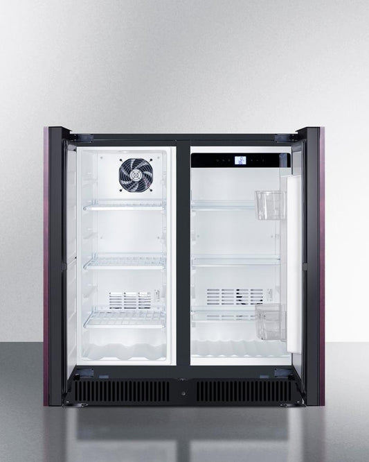 Summit FFRF3070BPNR 30" Wide Built-in Refrigerator-freezer (panels Not Included)