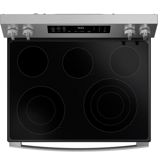 PRF700AYFS GE Profile™ ENERGY STAR® 30" Smart Free-Standing Electric Convection Range with No Preheat Air Fry and EasyWash™ Oven Tray