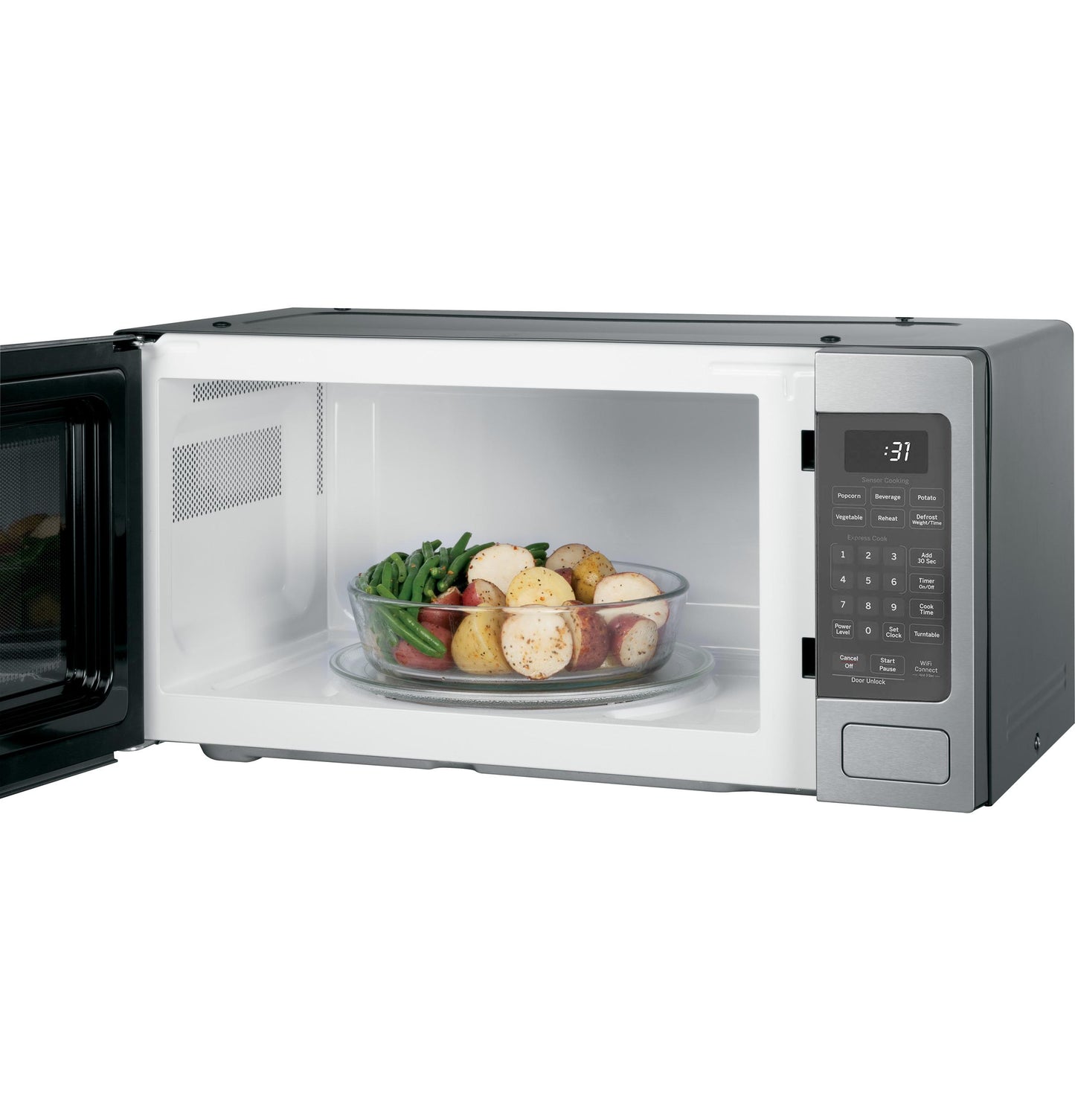 PCHK11S1WSS GE Profile™ 1.1 Cu. Ft. Countertop Microwave Oven