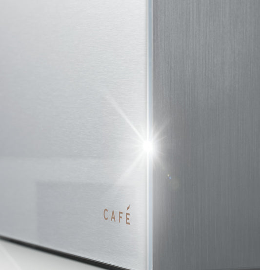 Cafe CSB913M2VS5 CAF(EBACK)™ 30" Custom Speed Cook Oven with 120V Advantium® Technology in Platinum Glass