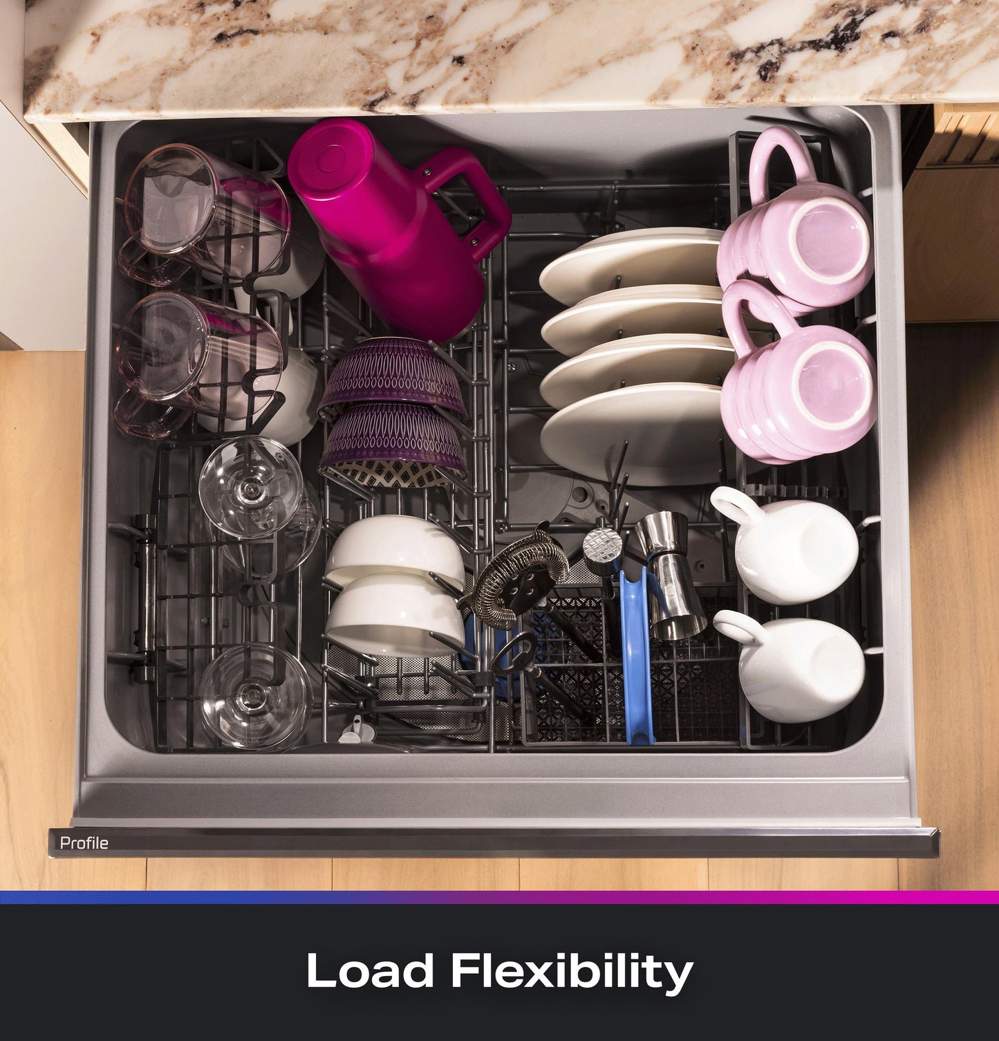 PDD415PYYFS GE Profile™ Dishwasher Double Drawer