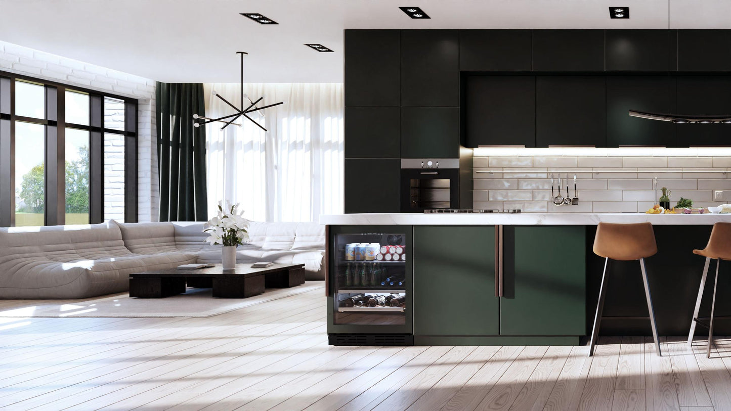 Elica EBS52PR1 EBS52PR1 Panel Ready - Single Door, Dual Zone, Beverage and Wine Center