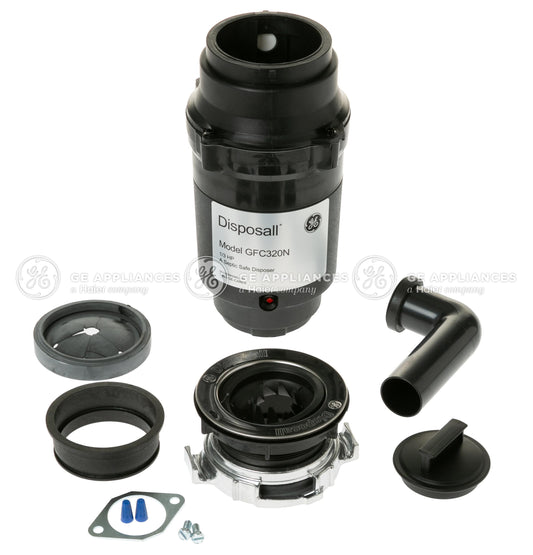 GFC320N GE DISPOSALL® 1/3 HP Continuous Feed Garbage Disposer Non-Corded