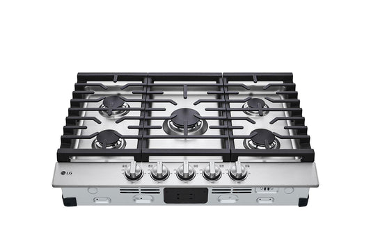 Lg CBGJ3023S 30 Inch Gas Cooktop with UltraHeat™ 20K BTU Burner
