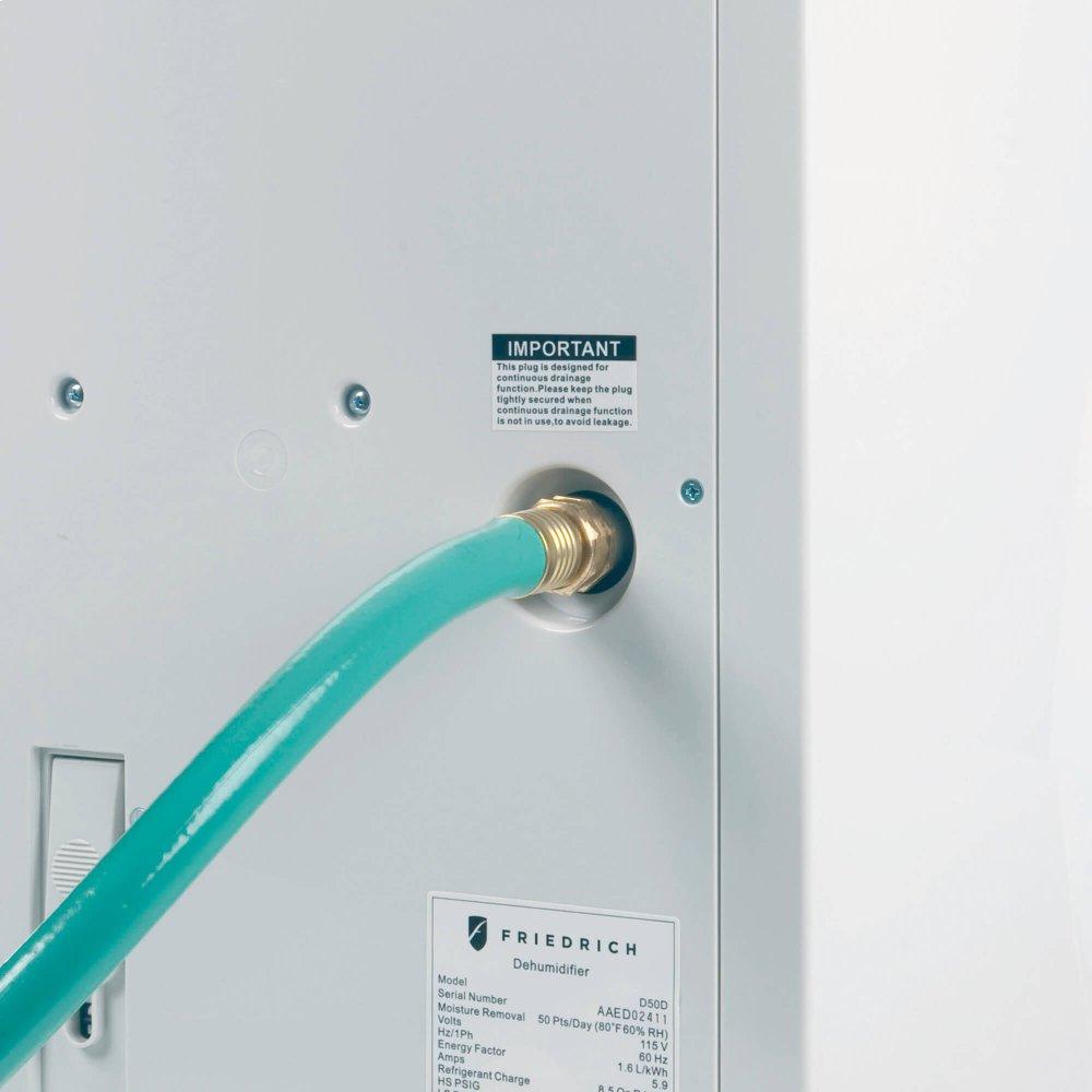 D35B1B Friedrich 35 Pint Dehumidifier with Built-In Drain Pump