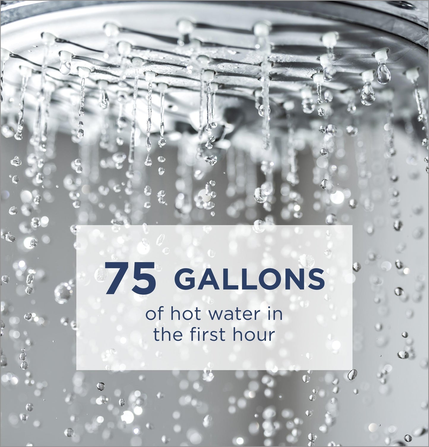 GE50S10BUT GE® Smart 50 Gallon Electric Water Heater with Flexible Capacity and CTA-2045