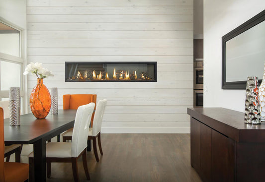 Napoleon Bbq LVX74N2X1 Luxuria 74 See Through Direct Vent Gas Fireplace