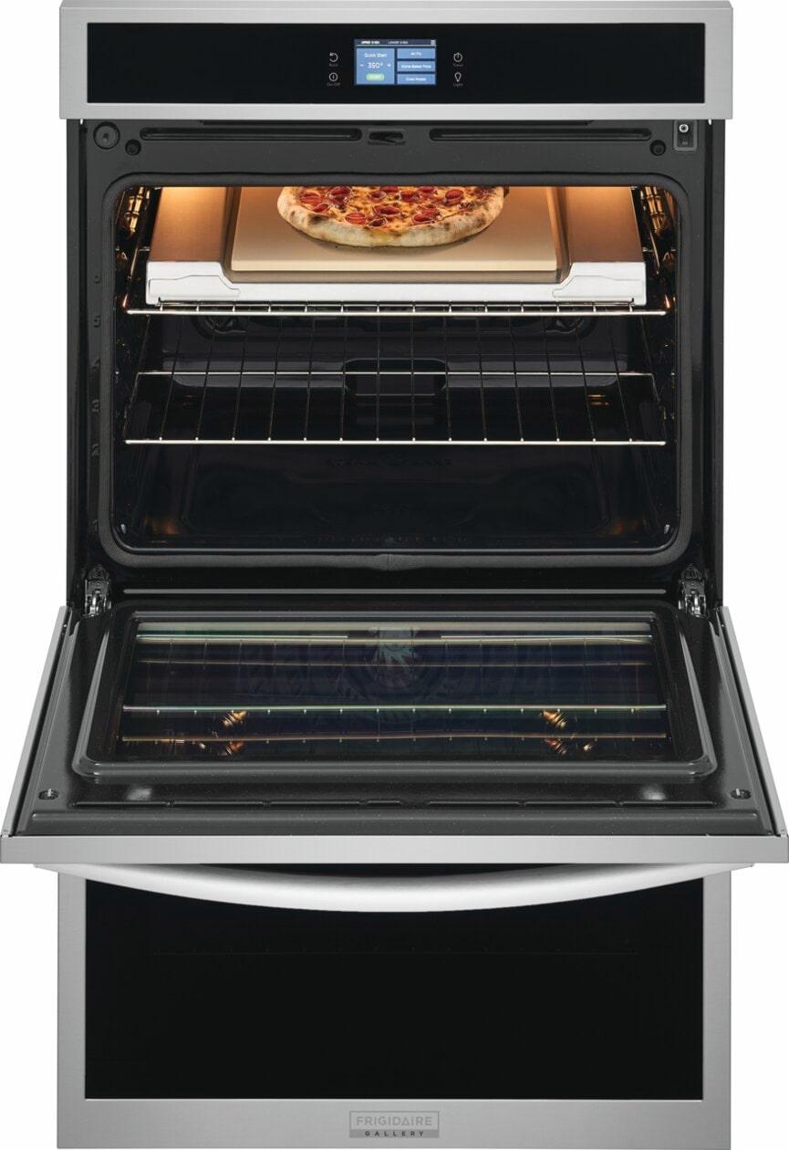 Frigidaire GCWD3070AF 30" Double Electric Wall Oven with Stone-Baked Pizza