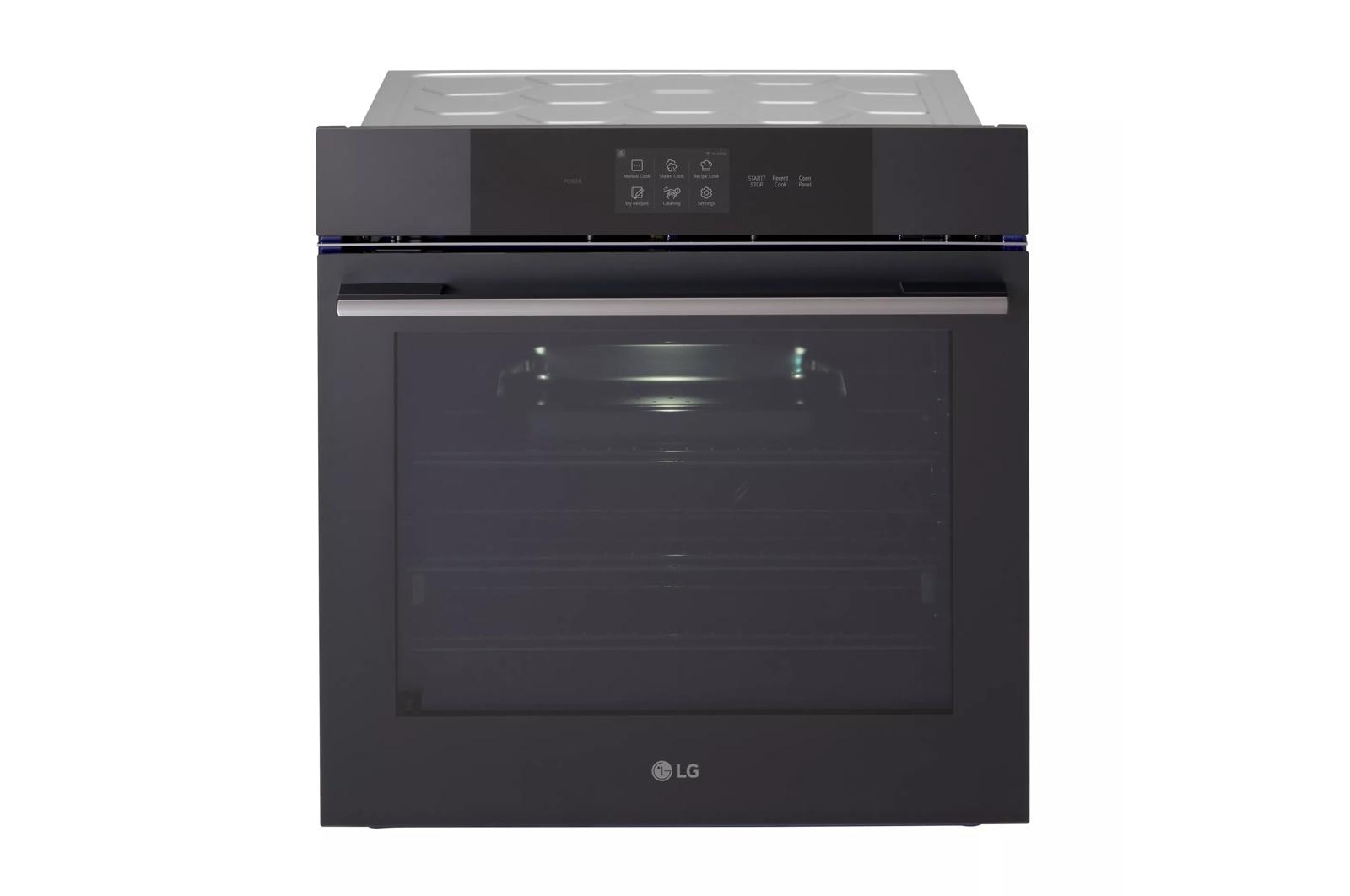 Lg 3.0 cu. ft. Smart Compact Wall Oven with Instaview®, Convection, Air Fry and Steam Baking