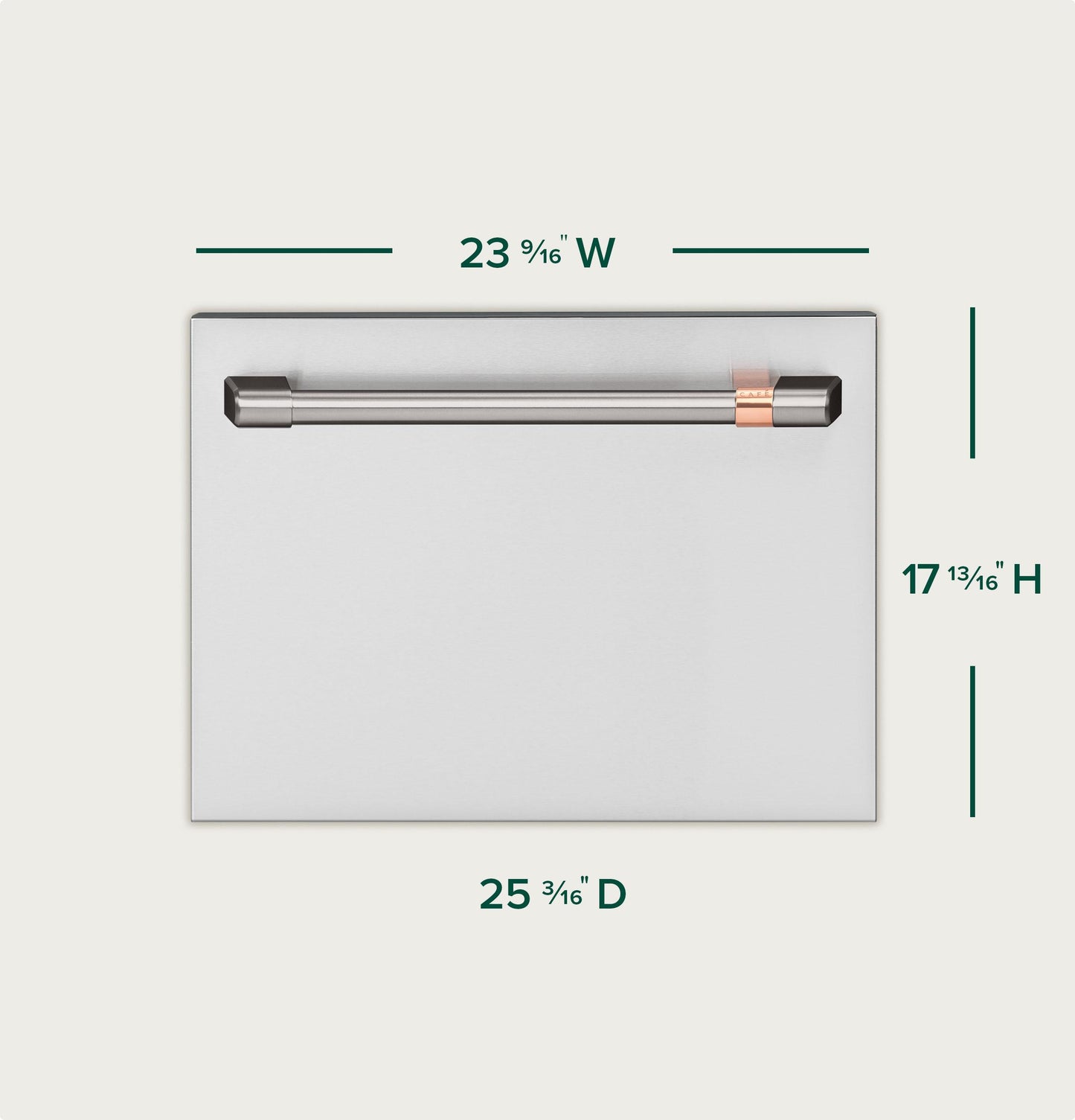 Cafe CDD220P2WS1 CAF(EBACK)™ ENERGY STAR Smart Single Drawer Dishwasher