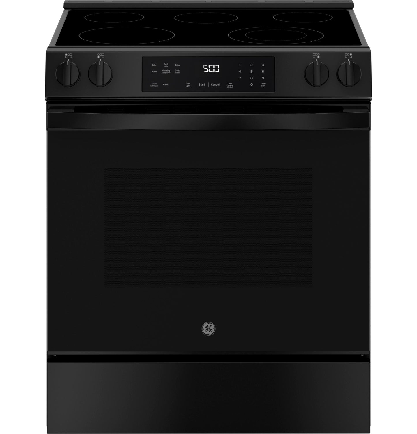 GRS500PVBB GE® ENERGY STAR® 30" Slide-In Electric Range with Crisp Mode