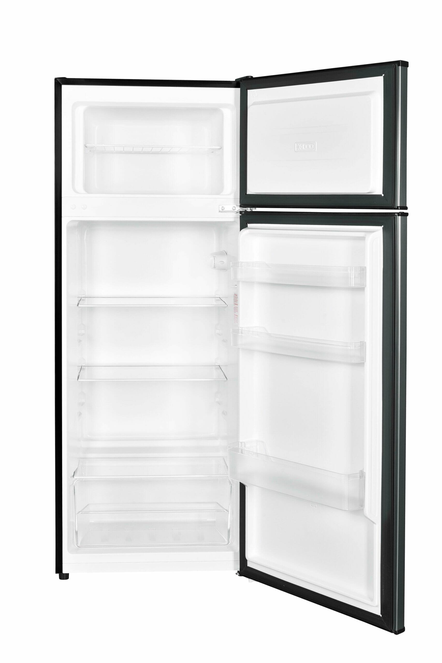 Danby 7.4 cu. ft. Apartment Size Top Mount Fridge in Stainless Steel