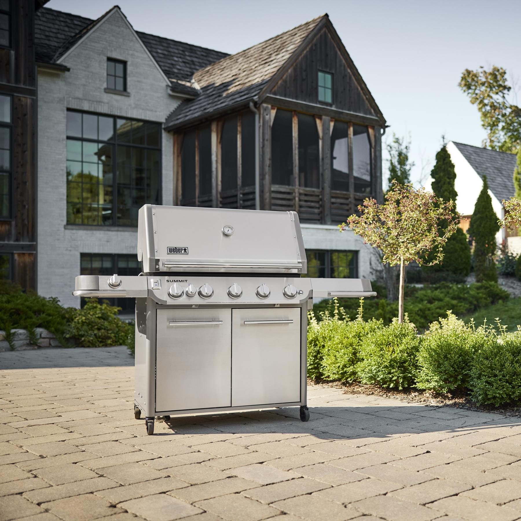 Weber 1500041 Summit® FS38 S Gas Grill (Natural Gas) - Stainless Steel